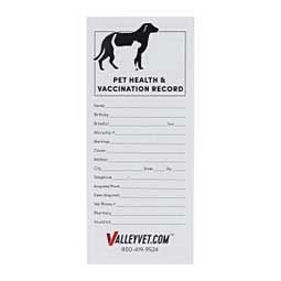 Pet Records for Dog and Cats Valley Vet Supply